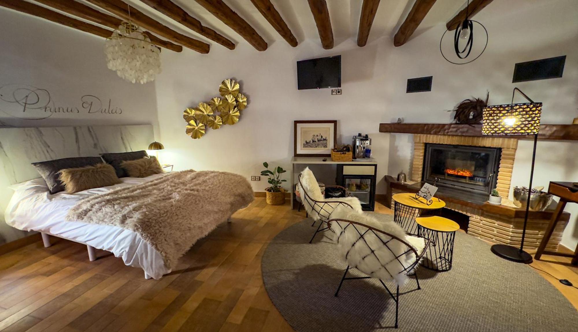Hotel Rural Flor De Almendro Loarre Exteriör bild